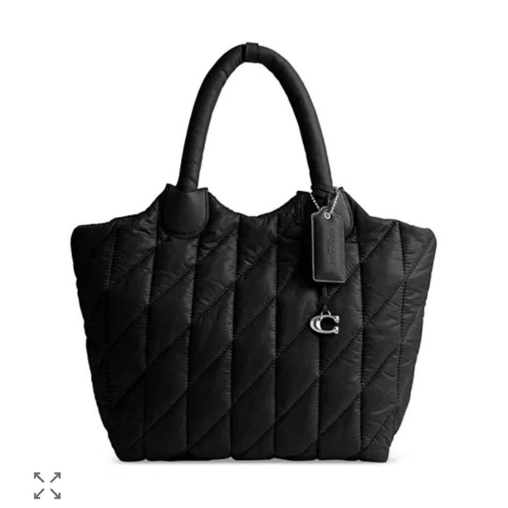 BNWT Coach Iris Quilted Nylon Tote - Picture 6 of 10